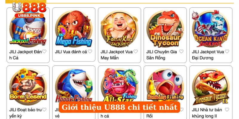 Giới thiệu U888 chi tiết nhất