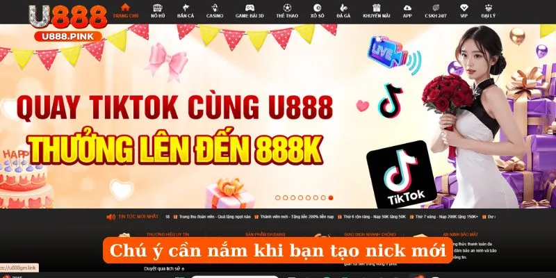 Chú ý cần nắm khi bạn tạo nick mới