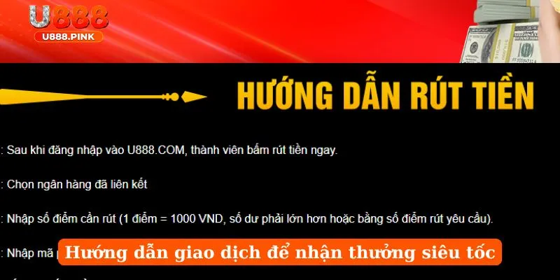 Hướng dẫn giao dịch để nhận thưởng siêu tốc