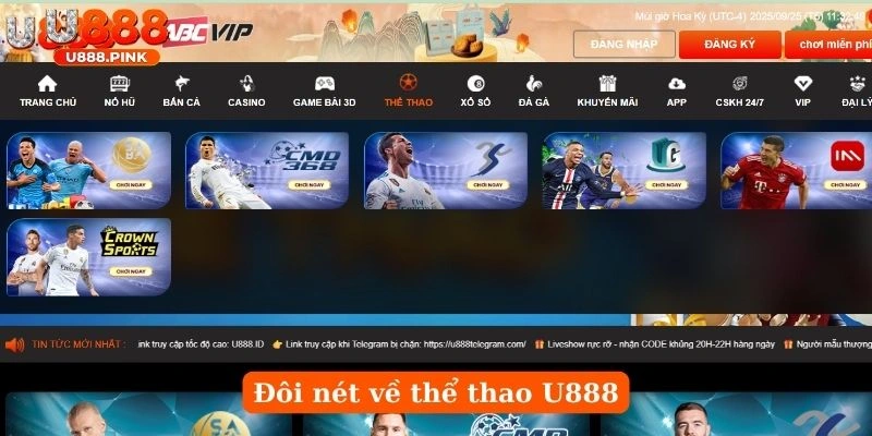 Đôi nét về thể thao U888