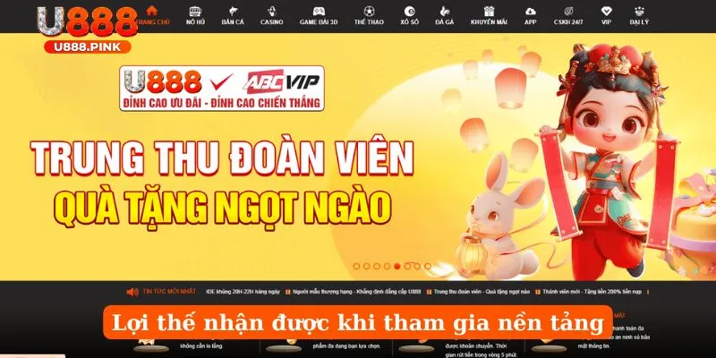 Lợi thế nhận được khi tham gia nền tảng